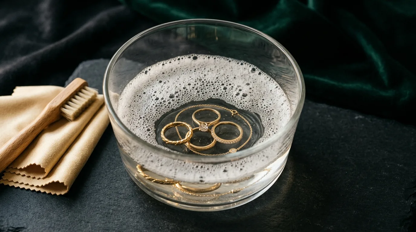 Comment nettoyer ses bijoux en or à la maison – Erya Gold Kuyumculuk